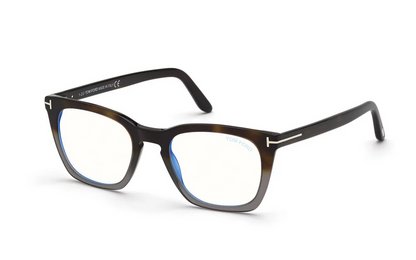 Tom Ford FT5736-B 055 Havana  Monocolor Rectangle Eyeglasses Optical Frame