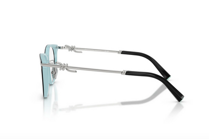 Tiffany & Co TF2279D 8055 Eyeglasses Black & Tiffany Blue Cat Eye Optical Frame