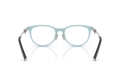 Tiffany & Co TF2279D 8055 Eyeglasses Black & Tiffany Blue Cat Eye Optical Frame