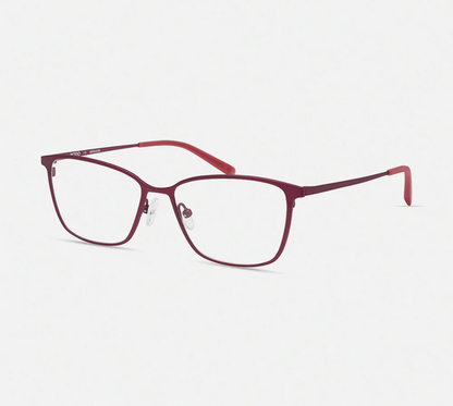 MODO 4291S Burgundy Rectangular Optical Eyeglasses Frame Lightweight Modern