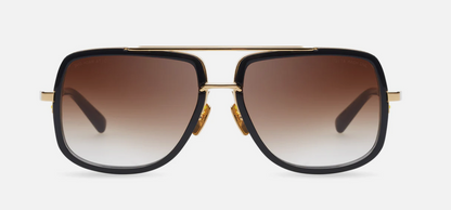 DITA MACH-ONE Sunglasses - Shiny 18K Gold Black