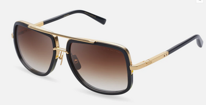 DITA MACH-ONE Sunglasses - Shiny 18K Gold Black