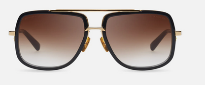 DITA MACH-ONE Sunglasses - Shiny 18K Gold Black