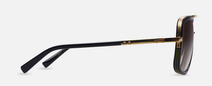 DITA MACH-ONE Sunglasses - Shiny 18K Gold Black