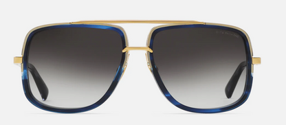 DITA MACH-ONE Sunglasses - Yellow Gold - Blue Swirl