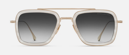 DITA FLIGHT.006 7806 Sunglasses - White Swirl - White Gold