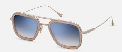 DITA FLIGHT.006 7806 Sunglasses - White Gold - Dusty Pink
