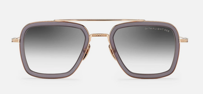 DITA FLIGHT.006 7806 Sunglasses - Matte Grey Crystal - 12K Gold 2