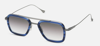 DITA FLIGHT.006 7806 Sunglasses - Blue Swirl - Antique Silver