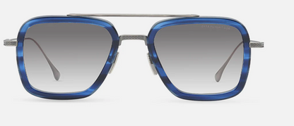 DITA FLIGHT.006 7806 Sunglasses - Blue Swirl - Antique Silver