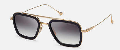 DITA FLIGHT.006 7806 Sunglasses - Matte Black - 14K Gold