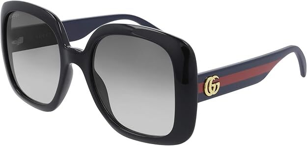 Gucci GG0713S Full Rim Oversized Blue-Black